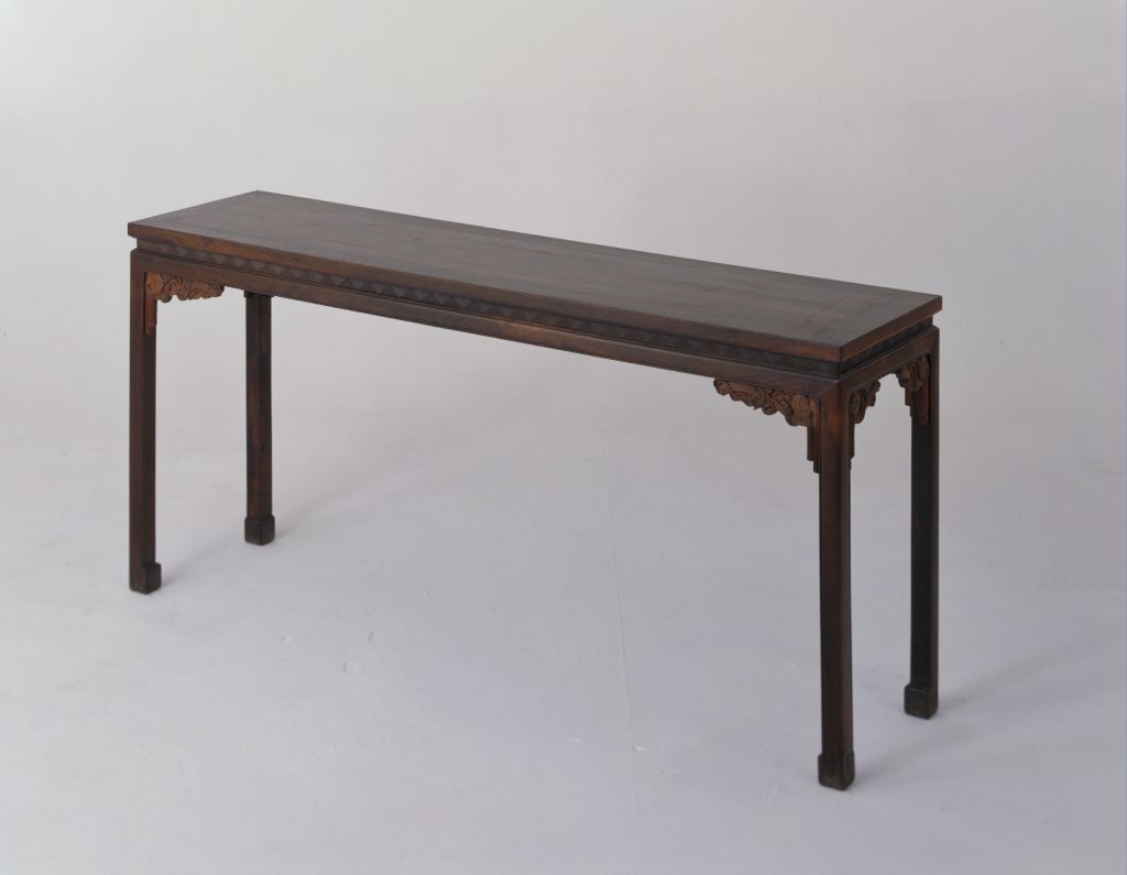 图片[1]-Red sandalwood strip table-China Archive